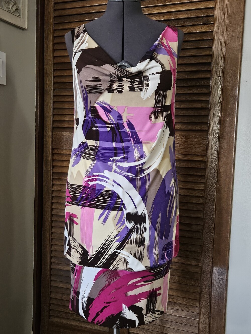 Fun, Colorful Y2K-style Midi Dress.